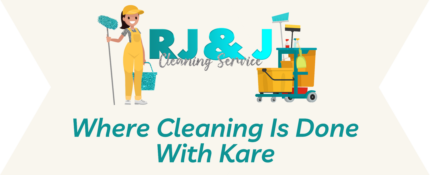 RJ&J Cleaning Service Logo 9548680585